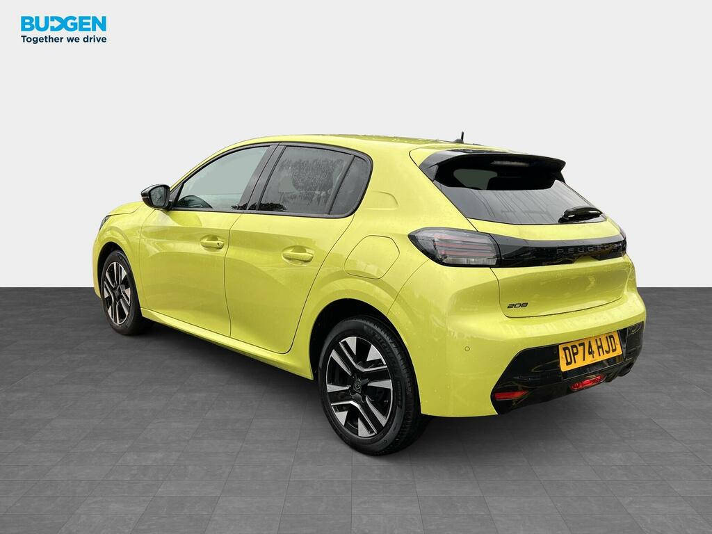 Peugeot 208 1.2 Puretech Allure Euro 6 Ss Yellow #4
