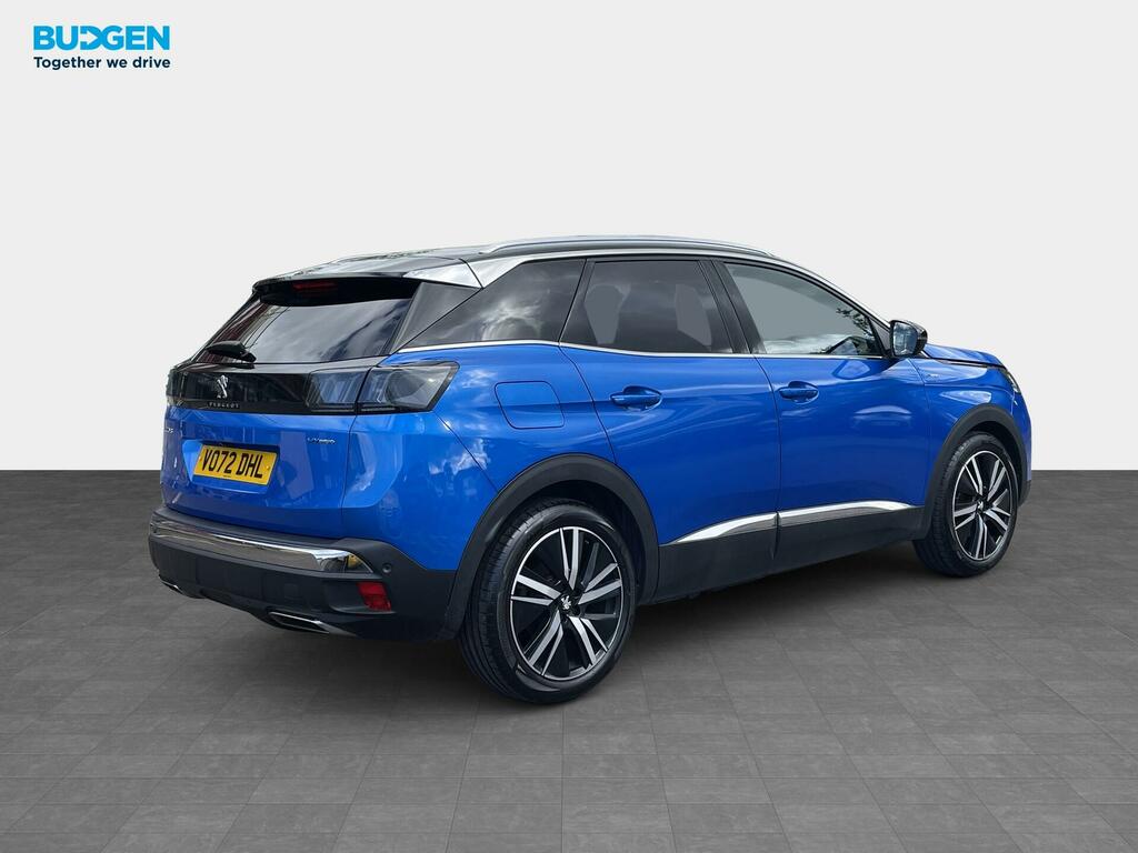 Peugeot 3008 1.6 13.2Kwh Gt Premium E-eat Euro 6 Ss VO72DHL Blue #6