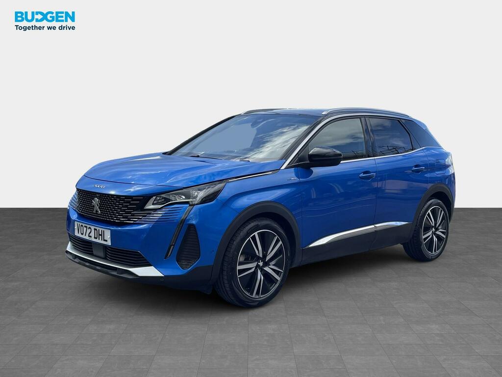 Peugeot 3008 1.6 13.2Kwh Gt Premium E-eat Euro 6 Ss VO72DHL Blue #3