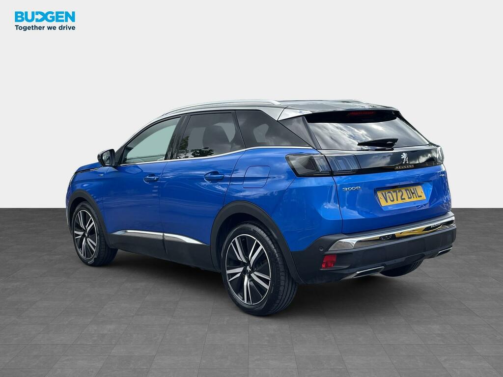 Peugeot 3008 1.6 13.2Kwh Gt Premium E-eat Euro 6 Ss VO72DHL Blue #4