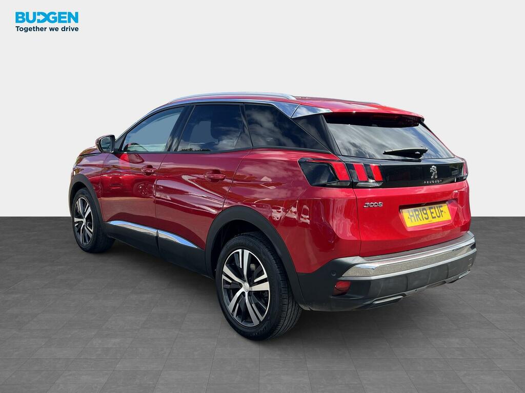 Peugeot 3008 1.5 Bluehdi Allure Euro 6 Ss HR19EUF Red #4