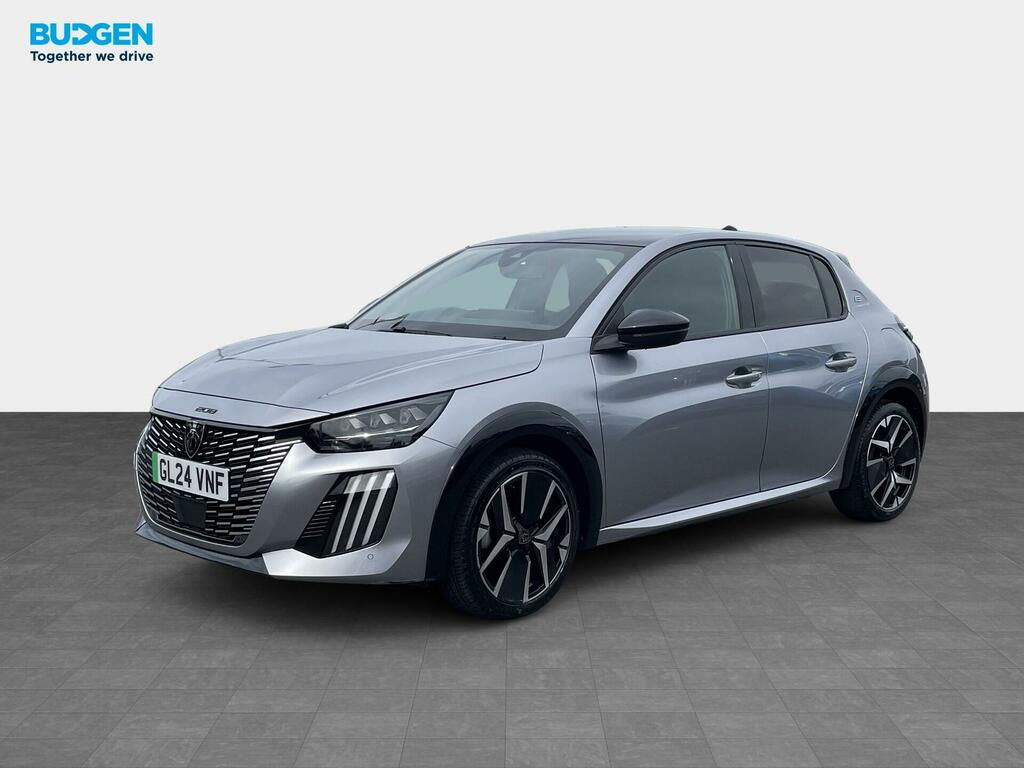 Peugeot e-208 51Kwh Gt 7.4Kw Charger GL24VNF Grey #3