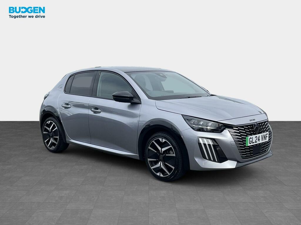 Peugeot e-208 51Kwh Gt 7.4Kw Charger GL24VNF Grey