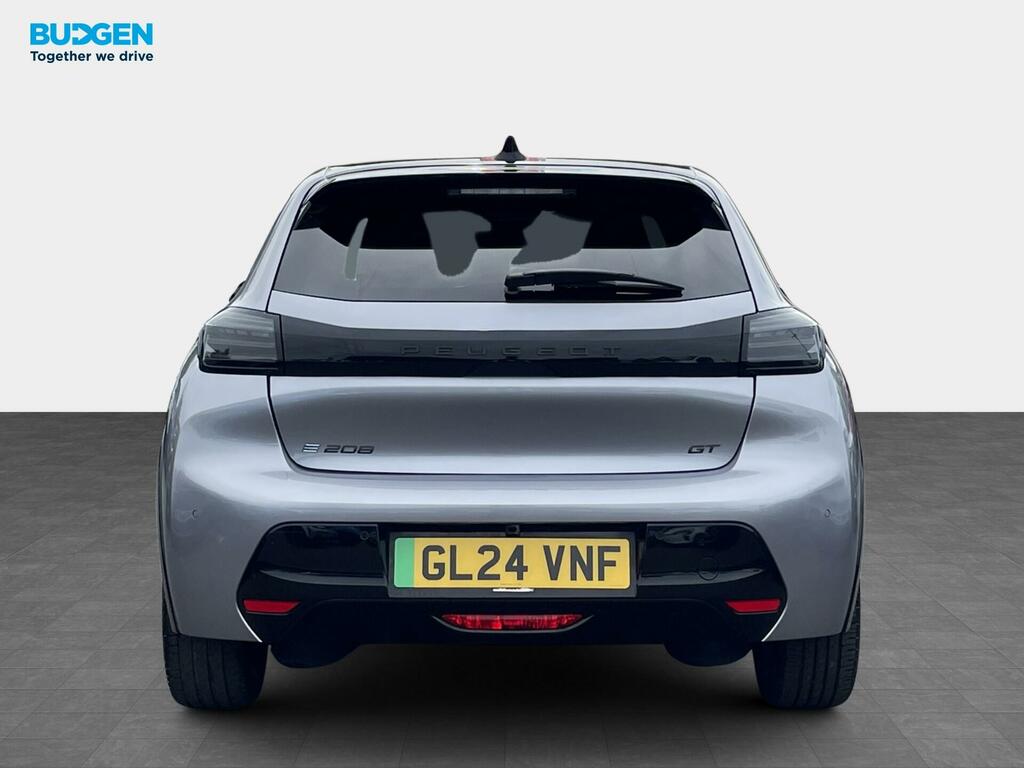 Peugeot e-208 51Kwh Gt 7.4Kw Charger GL24VNF Grey #5