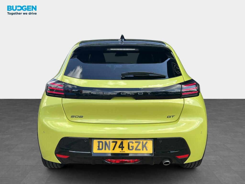 Peugeot 208 1.2 Puretech Gt Euro 6 Ss DN74GZK Yellow #5