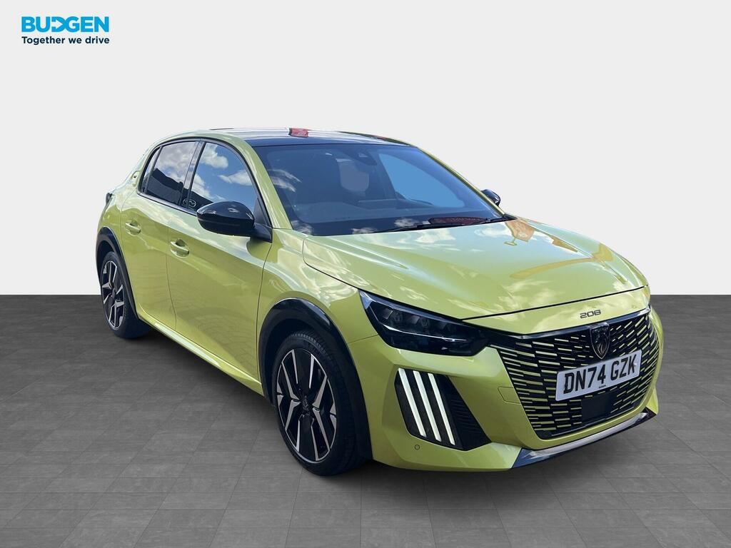 Peugeot 208 1.2 Puretech Gt Euro 6 Ss DN74GZK Yellow