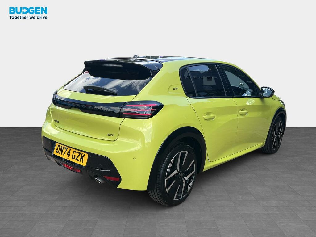 Peugeot 208 1.2 Puretech Gt Euro 6 Ss DN74GZK Yellow #6