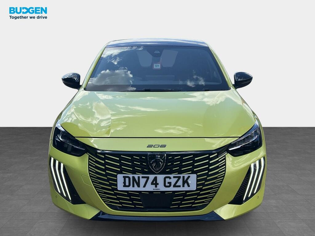 Peugeot 208 1.2 Puretech Gt Euro 6 Ss DN74GZK Yellow #2