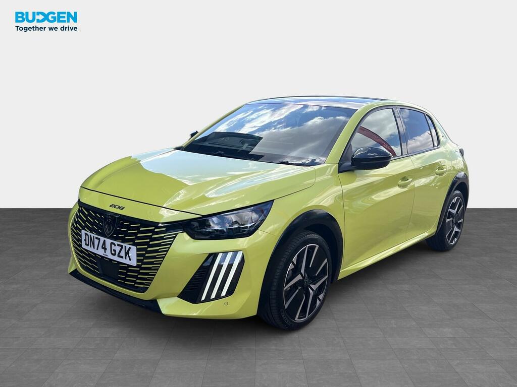 Peugeot 208 1.2 Puretech Gt Euro 6 Ss DN74GZK Yellow #3