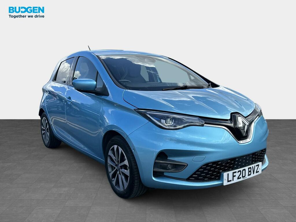 Renault Zoe R135 52Kwh Gt Line I, Rapid Charge Blue