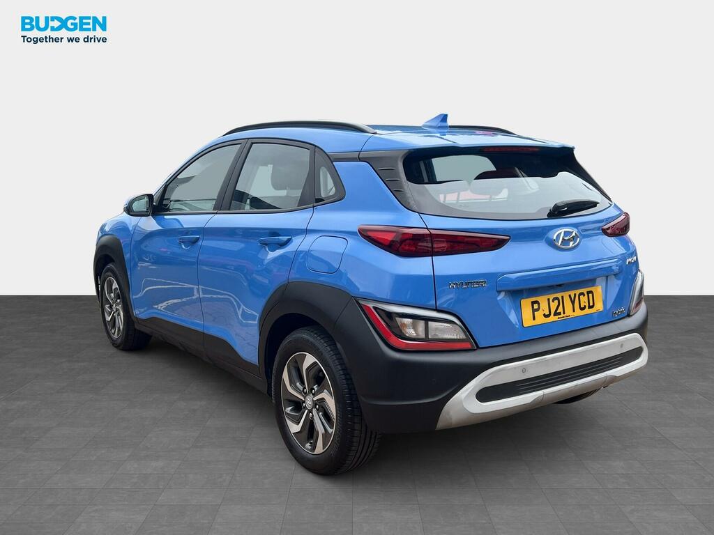 Hyundai Kona 1.6 H-gdi Se Connect Dct Euro 6 Ss PJ21YCD Blue #4