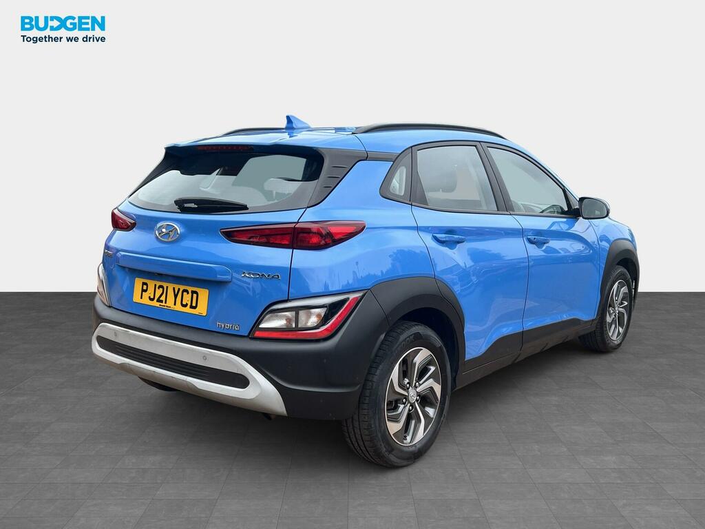 Hyundai Kona 1.6 H-gdi Se Connect Dct Euro 6 Ss PJ21YCD Blue #6