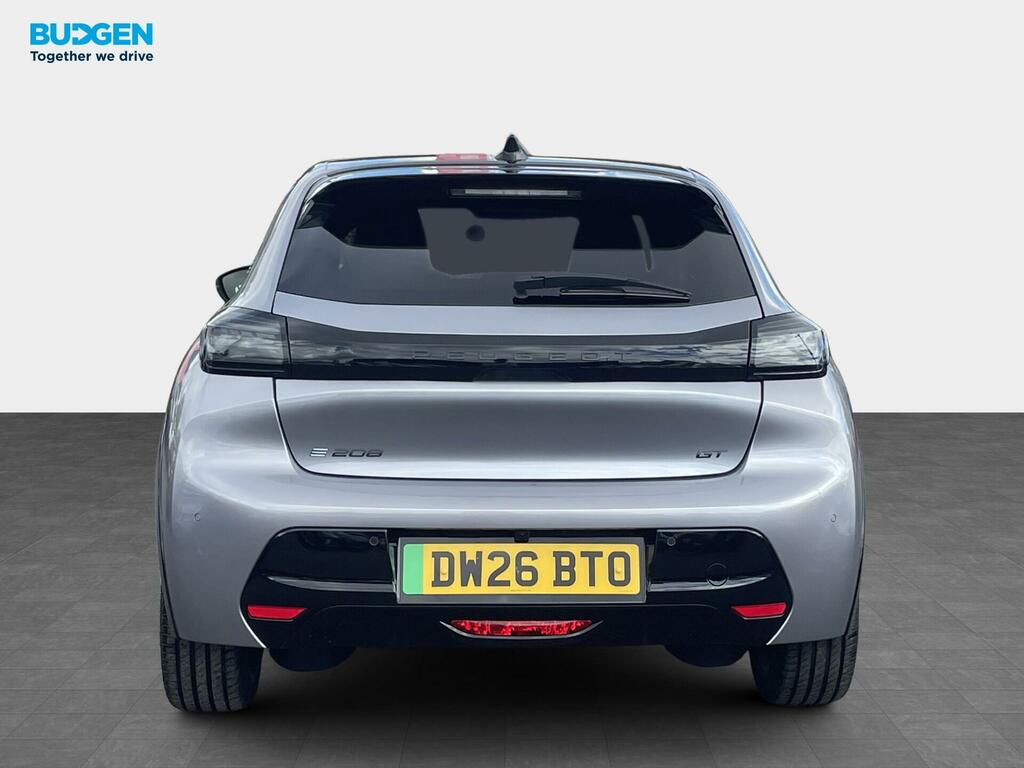 Peugeot e-208 51Kwh Gt 11Kw Charger DW26BTO Grey #5