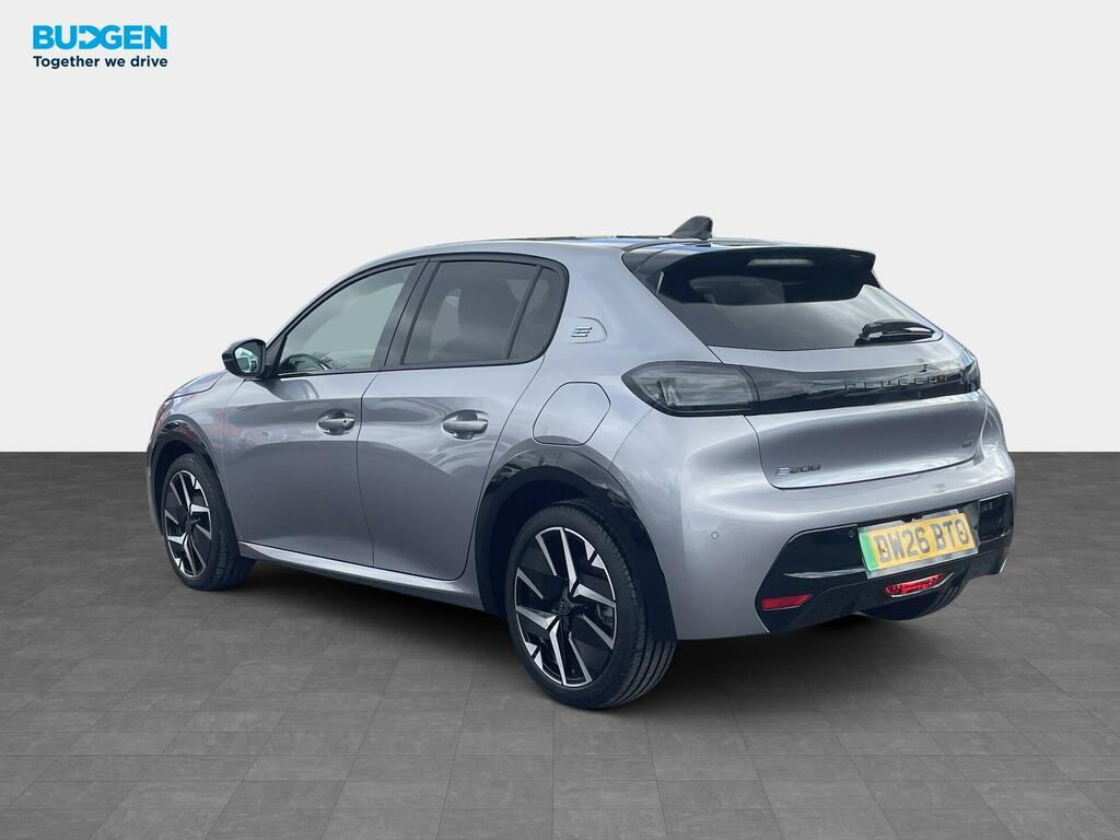 Peugeot e-208 51Kwh Gt 11Kw Charger DW26BTO Grey #4
