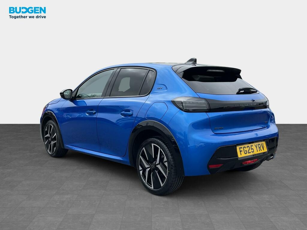 Peugeot 208 1.2 Puretech Gt Euro 6 Ss FG25YRV Blue #4