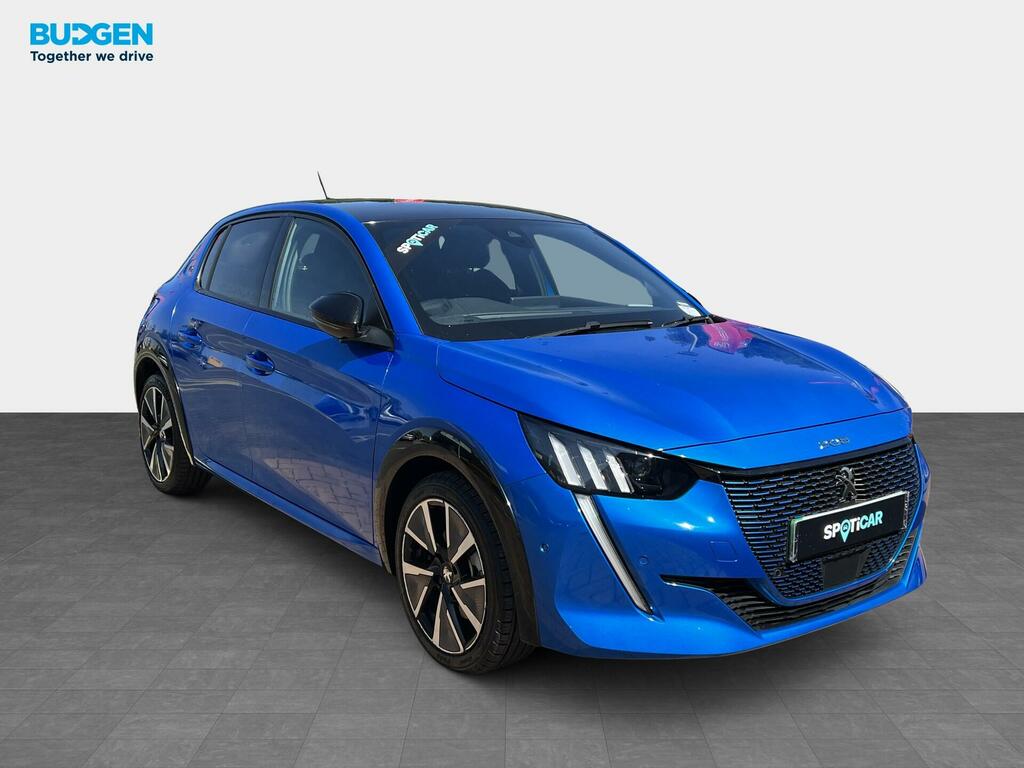 Peugeot e-208 50Kwh Gt Premium 7Kw Charger KP72VPG Blue