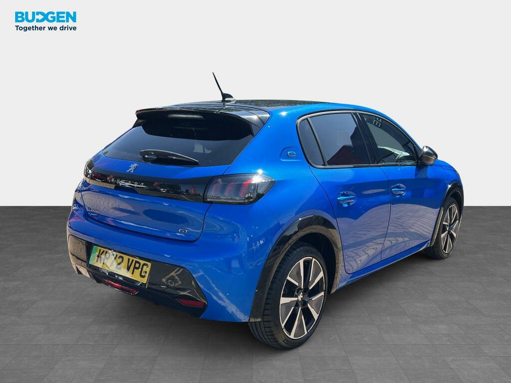 Peugeot e-208 50Kwh Gt Premium 7Kw Charger KP72VPG Blue #6