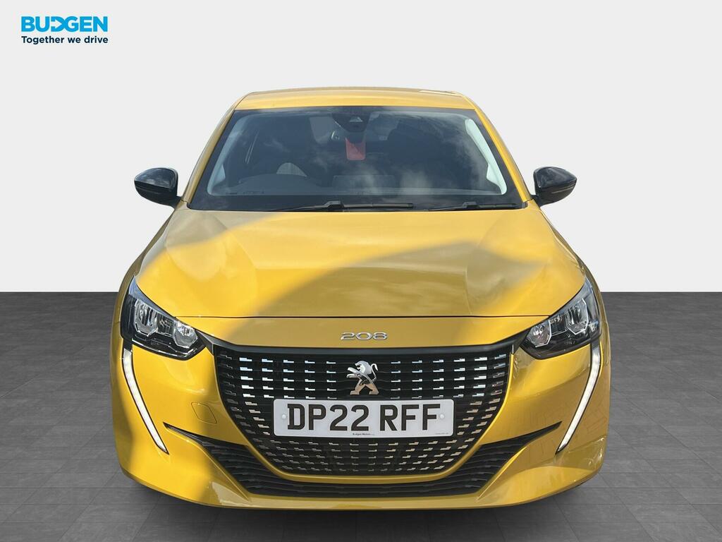 Peugeot 208 1.2 Puretech Allure Premium Euro 6 Ss DP22RFF Yellow #2