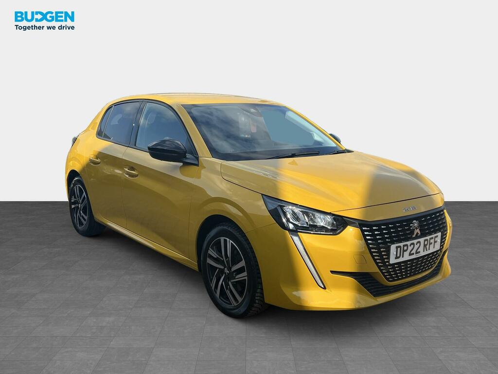 Peugeot 208 1.2 Puretech Allure Premium Euro 6 Ss DP22RFF Yellow