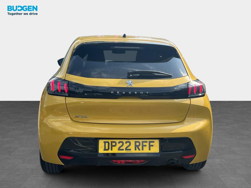 Peugeot 208 1.2 Puretech Allure Premium Euro 6 Ss DP22RFF Yellow #5