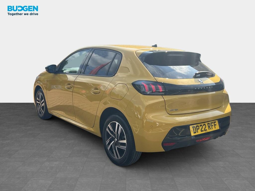 Peugeot 208 1.2 Puretech Allure Premium Euro 6 Ss DP22RFF Yellow #4