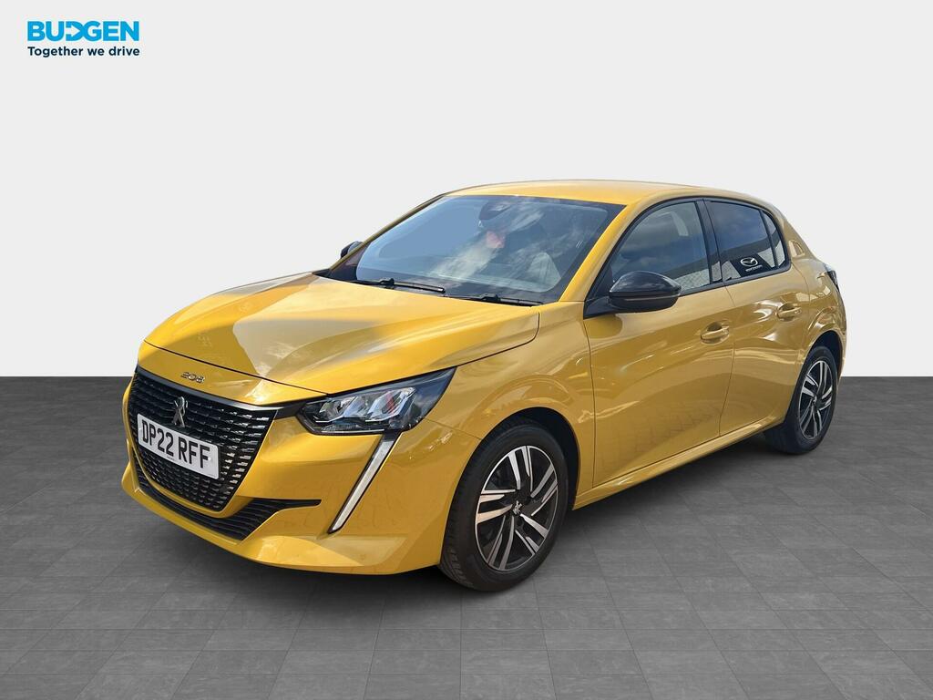 Peugeot 208 1.2 Puretech Allure Premium Euro 6 Ss DP22RFF Yellow #3