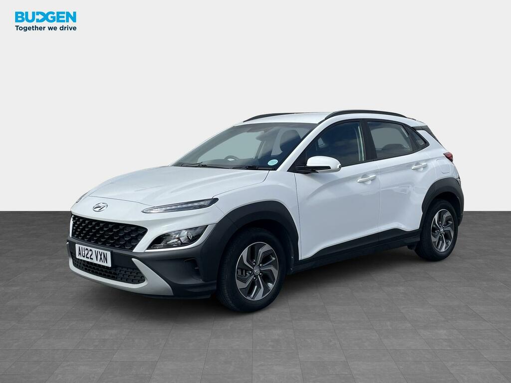 Hyundai Kona 1.6 H-gdi Se Connect Dct Euro 6 Ss AU22VXN White #3