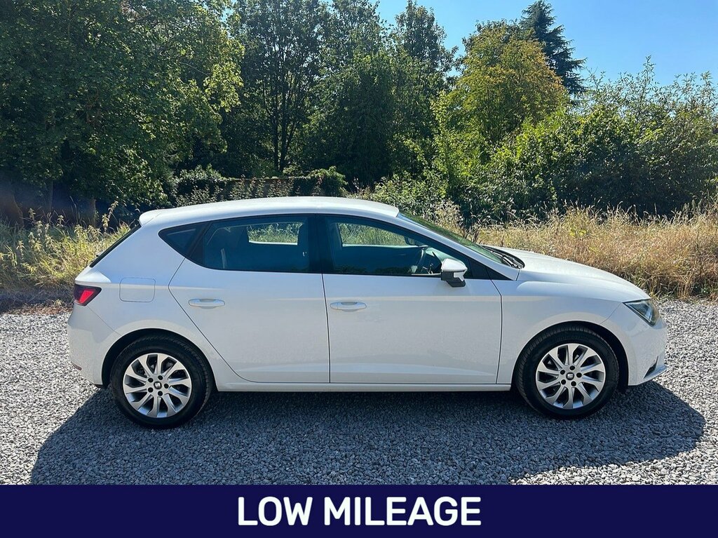 Seat Leon Tdi Se White #6