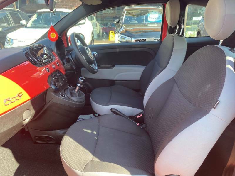 Fiat 500 Hatchback 1.2 1.2 69Hp Lounge Red #9