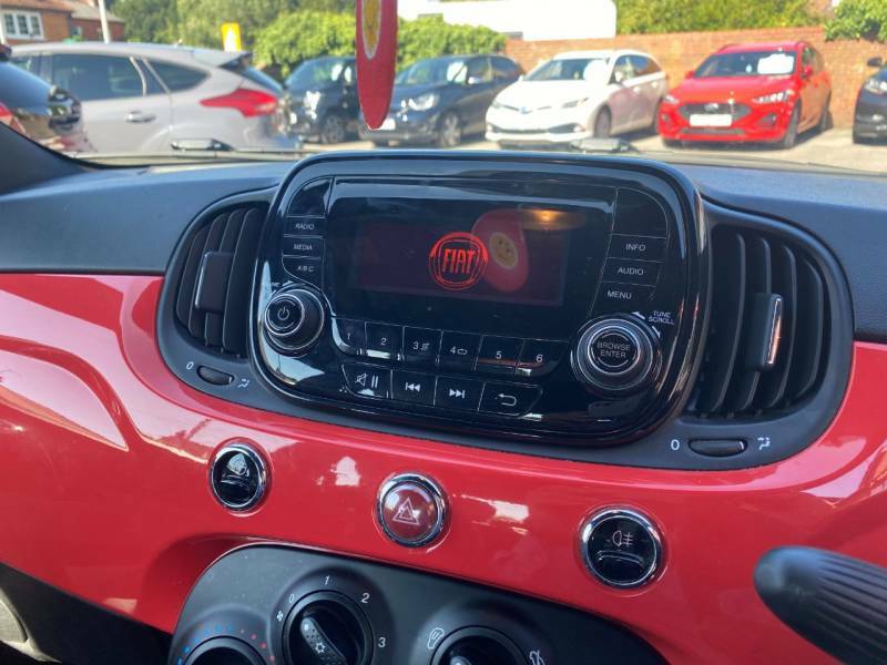 Fiat 500 Hatchback 1.2 1.2 69Hp Lounge Red #12