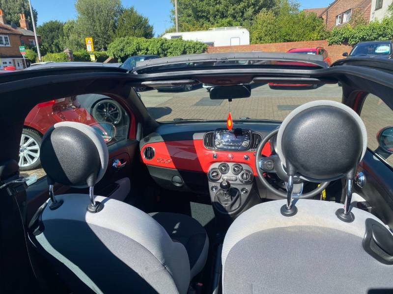 Fiat 500 Hatchback 1.2 1.2 69Hp Lounge Red #19