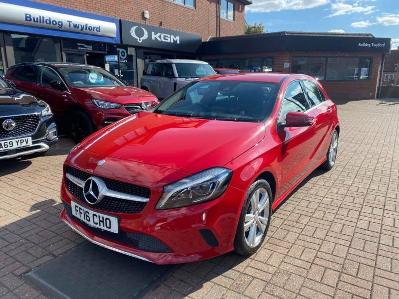 Mercedes-Benz A Class A180d Sport Premium Red