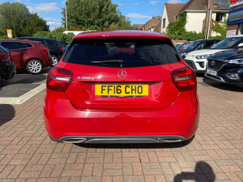 Mercedes-Benz A Class A180d Sport Premium Red #5