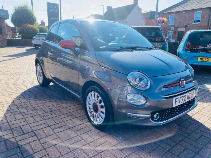 Fiat 500 1.0 Mild Hybrid Red Grey