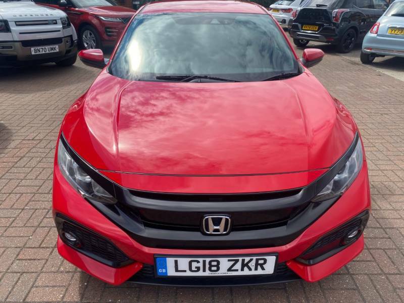 Honda Civic 1.0 Vtec Turbo Sr Red #6