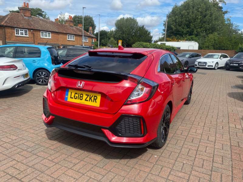 Honda Civic 1.0 Vtec Turbo Sr Red #5