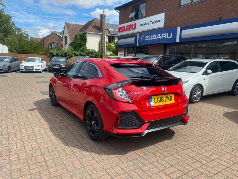 Honda Civic 1.0 Vtec Turbo Sr Red #3