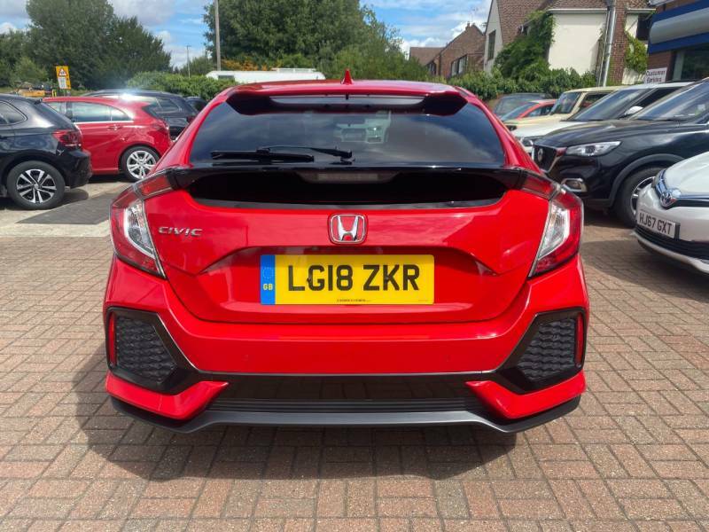 Honda Civic 1.0 Vtec Turbo Sr Red #4
