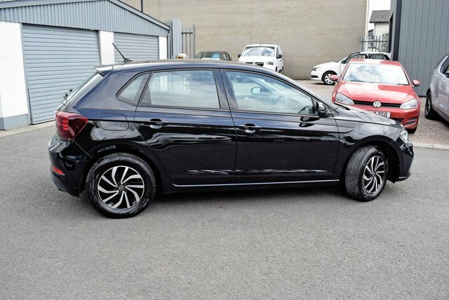 Volkswagen Polo 1.0 Evo Life Hatchback Euro 6 S Black #4
