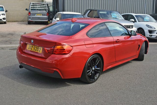 BMW 4 Series Gran Coupe 2.0 420I M Sport Coupe Euro 6 S S Red #4