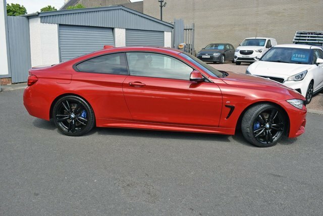 BMW 4 Series Gran Coupe 2.0 420I M Sport Coupe Euro 6 S S Red #3
