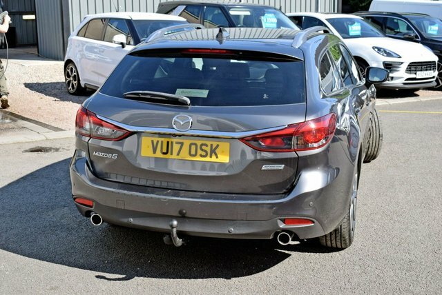 Mazda 6 2.2 Skyactiv-d Sport Nav Tourer Grey #6