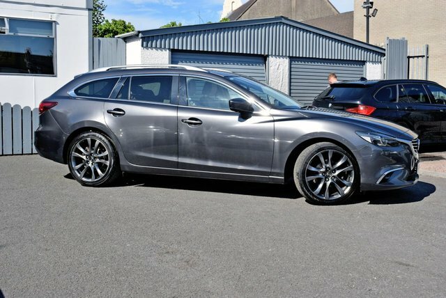 Mazda 6 2.2 Skyactiv-d Sport Nav Tourer Grey #3