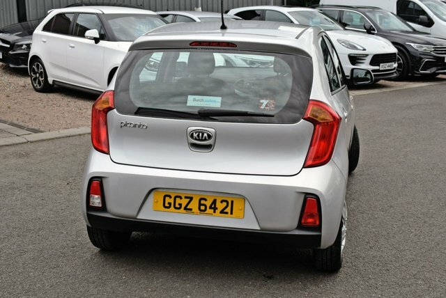 Kia Picanto 1.0 1 Air Hatchback Euro 6 65 B Silver #5