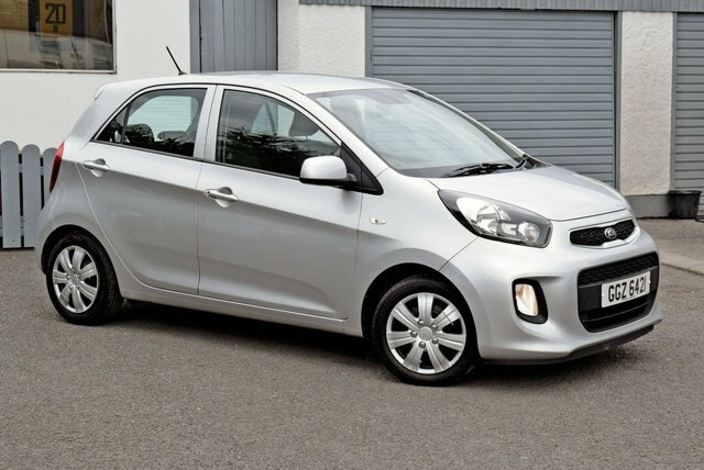 Kia Picanto 1.0 1 Air Hatchback Euro 6 65 B Silver #2