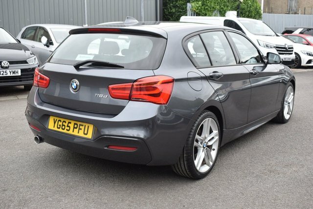 BMW 1 Series 1.5 116D M Sport Hatchback Euro Grey #4