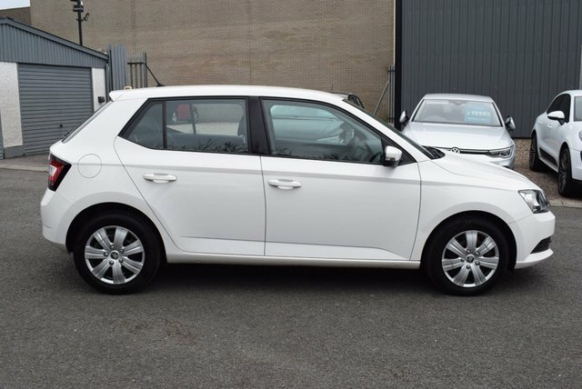 Skoda Fabia 1.0 S Hatchback Euro 6 S S 60 White #3