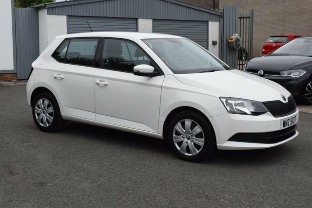 Skoda Fabia 1.0 S Hatchback Euro 6 S S 60 White #2