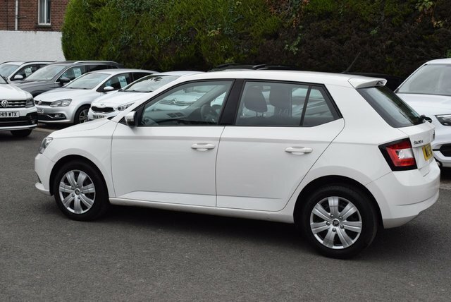 Skoda Fabia 1.0 S Hatchback Euro 6 S S 60 White #6