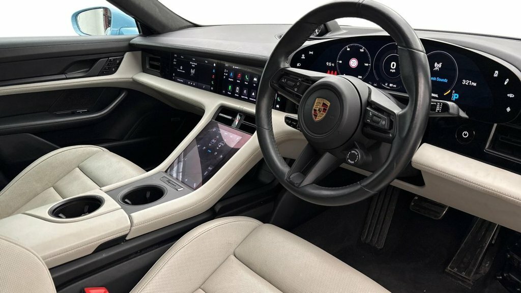 Porsche Taycan Saloon Blue #3